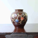 安藤七宝 鎚起七宝花瓶【 Cloisonne vase by ANDO SHIPPOU 】 [k0433]