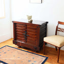 欅米沢車箪笥【KEYAKI YONEZAWA KURUMA TANSU - wheeled merchant chest 】 [j0944]