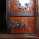 欅米沢車箪笥【KEYAKI YONEZAWA KURUMA TANSU - wheeled merchant chest 】 [j0944]