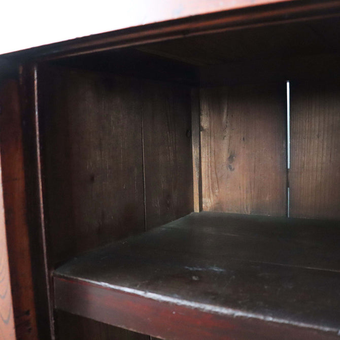 欅米沢車箪笥【KEYAKI YONEZAWA KURUMA TANSU - wheeled merchant chest 】 [j0944]