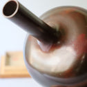 高村豊周/細口花瓶【 Bronze flower vase by TOYOCHIKA TAKAMURA 】 [k0440]