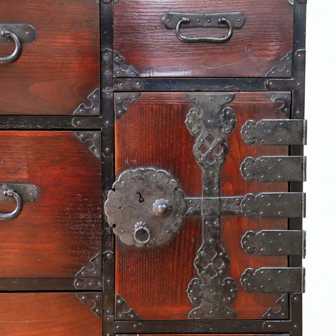米沢雪輪金具衣裳箪笥【 YONEZAWA clothing chest】 [j0947]