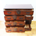米沢雪輪金具衣裳箪笥【 YONEZAWA clothing chest】 [j0947]
