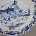 ロイヤルデルフト イヤープレート(25.4cm) 1989年【royal  delft year plate 1989】 [DFB89]