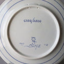 ロイヤルデルフト イヤープレート(18.3cm) 1972年【royal delft year plate 1972】 [DFS72]