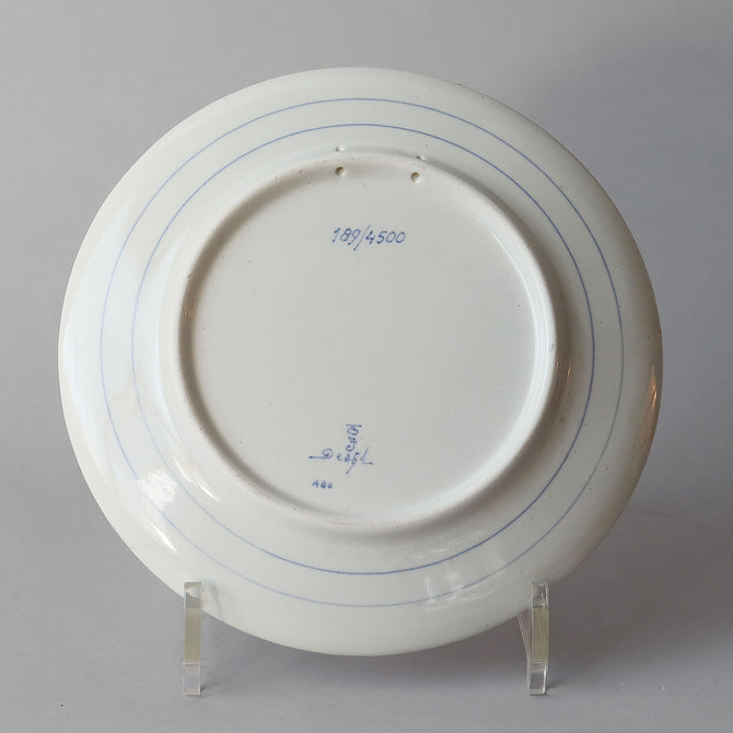 ロイヤルデルフト イヤープレート(18.3cm) 1973年【royal delft year plate 1973】 [DFS73]