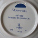 ロイヤルデルフト イヤープレート(18.3cm) 1989年【royal delft year plate 1989】 [DFS89]