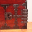 時代箪笥／欅二本松角金具衣裳箪笥【NIHONMATSU clothing chest】 [j1015]　Japanese Antique Furniture