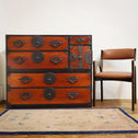 欅米沢桜紋衣裳箪笥【YONEZAWA clothing chest】 [j0984]