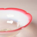 赤縁輪花ぼかし氷コップ [IZ335-4]