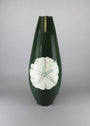 夕顔図安藤七宝花瓶【 Cloisonne vase with Evening glory by ANDO SHIPPOU 】 [k0396]
