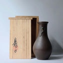枝蛙花瓶【Vase with a frog】 [k0446]