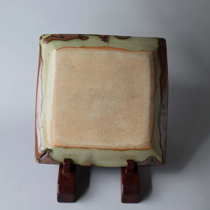 佐久間藤太郎/角皿【 plate by TOTARO SAKUMA】 [k0447]